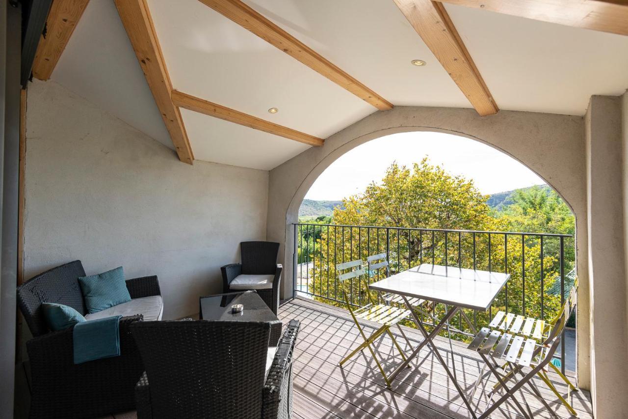 Appartement 4/6 places Sud Ardèche Rosières Extérieur photo
